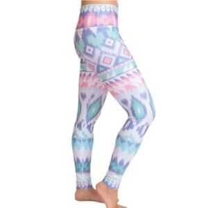 My Inner Fire Pastel Nomad Tribal Print Leggings 4
